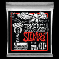 Ernie Ball Coated Slinky Titanium Skinny Top/ Heavy Bottom Electric Guitar Strings - 3115