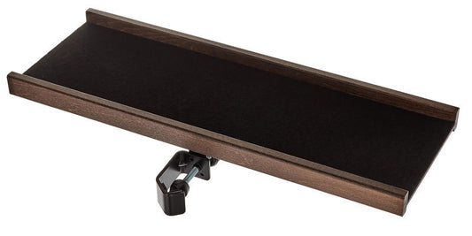 K&M Music Stand Wooden Tray- Walnut