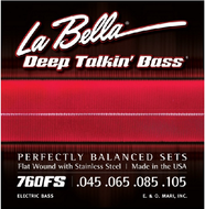 La Bella Dtb-Flats Bass Guitar Strings / Short / Standard