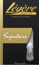 Load image into Gallery viewer, Legere Soprano Saxophone Synthetic Reeds Open Box Specials