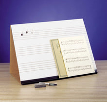 Load image into Gallery viewer, Prop-It DRY Erase Music Staff Easel