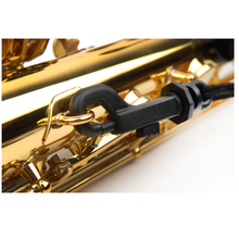 Load image into Gallery viewer, Rico Black Fabric Strap with Plastic Snap Hook for Soprano/Alto Saxophone