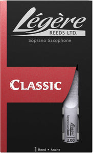Legere Soprano Saxophone Synthetic Reeds Open Box Specials
