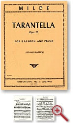 IMC BOOK - MILDE, Ludwig Tarantella, Op. 20 (SHARROW) - 2283
