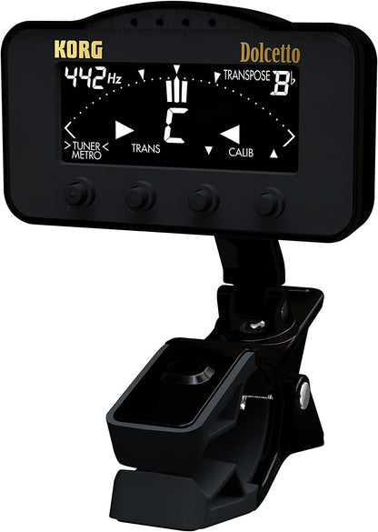 Korg Dolcetto Orchastral Universal Combo Clip-On Tuner/Metronome - AW3M