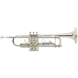 Bach Intermediate Silver-Plated Trumpet TR200S