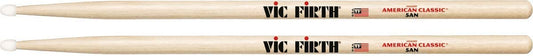 Vic Firth American Classic Hickory Drumstick Nylon Tip- 5AN