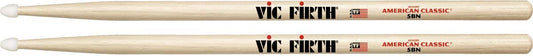 Vic Firth American Classic Hickory Drumsticks Nylon Tip- 5BN