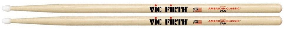 Vic Firth American Classic Hickory Drumsticks Nylon Tip -7AN