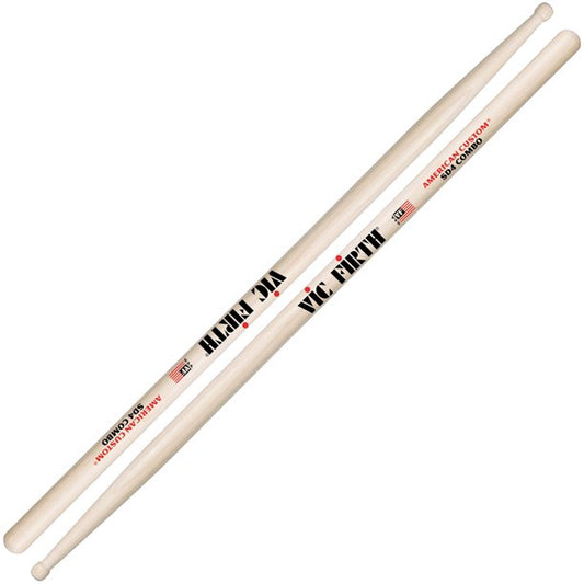 Vic Firth American Custom Maple Drumstick Wooden Tip - SD4 Combo