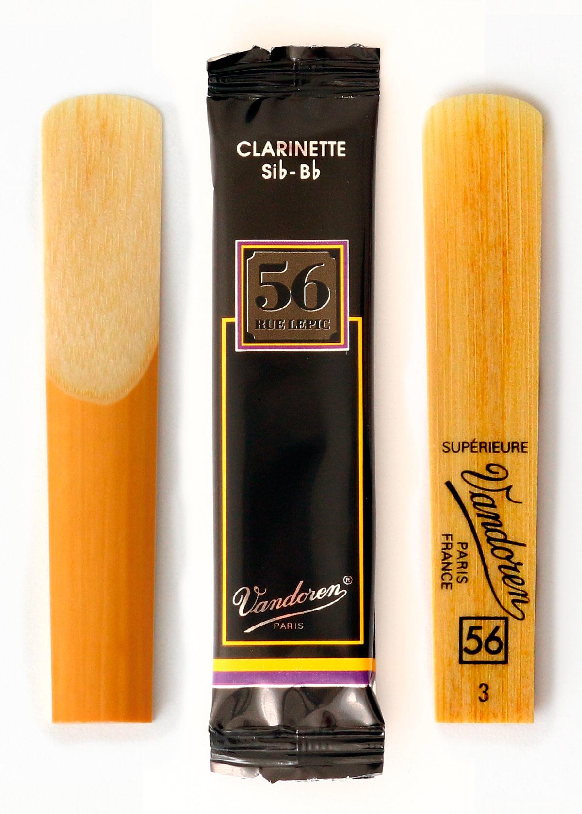 Vandoren Bb Clarinet 56 Rue Lepic Reeds - 50 Box