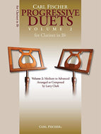 Carl Fischer Progressive Duets Volume 2 for Clarinets- WF105