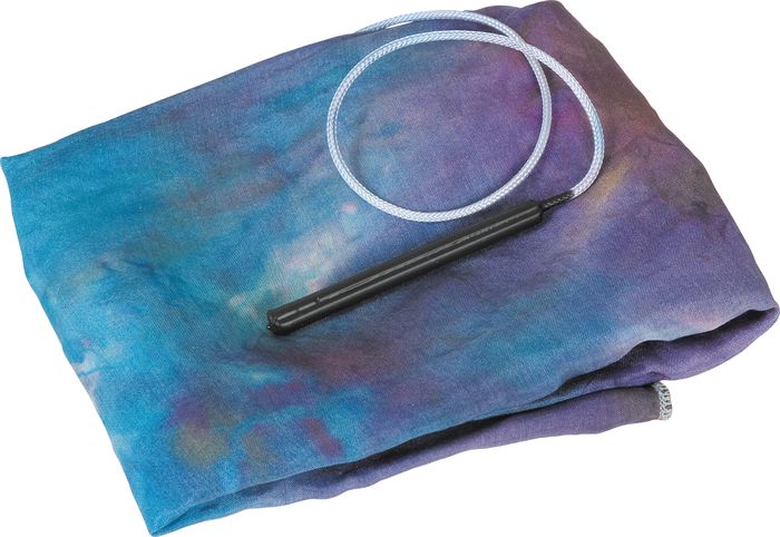 Jewel Tie Dye Oboe Silk Swab