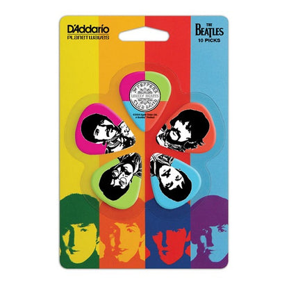 D'addario Planet Waves SGT. Pepper's Anniversary Picks - 10-PACK