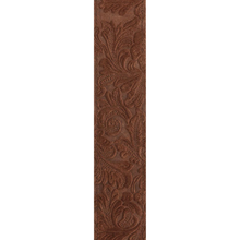 Load image into Gallery viewer, D&#39;addario Planet Waves Embossed Western Suede Leather Guitar Strap