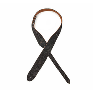 D'addario Planet Waves Embossed Western Suede Leather Guitar Strap