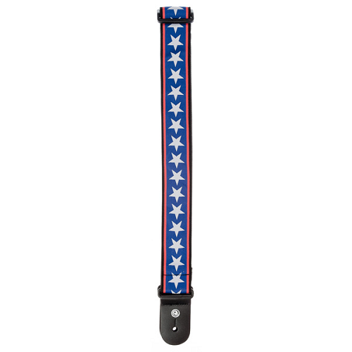 D'addario Planet Waves Stars and Stripes Woven Guitar Strap