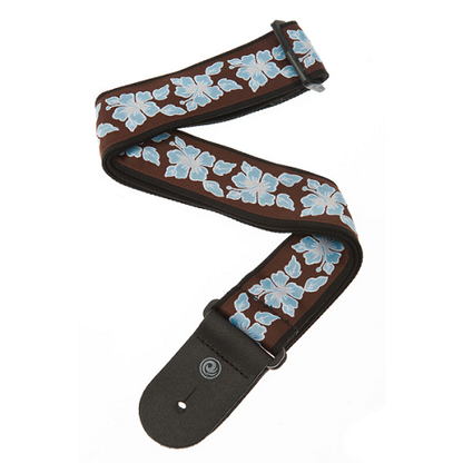 D'addario Planet Waves Aloha Flower Woven Guitar Strap