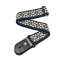 Load image into Gallery viewer, D&#39;addario Planet Waves Stained Glass Woven Guitar Strap
