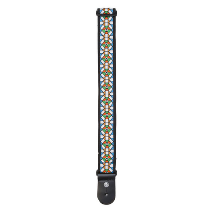 D'addario Planet Waves Stained Glass Woven Guitar Strap