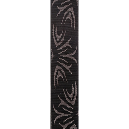 D'addario Planet Waves BLACK/GREY Tattoo Woven Guitar Strap