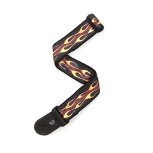Load image into Gallery viewer, D&#39;addario Planet Waves Hot Rod Flame Woven Guitar Strap