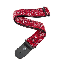 Load image into Gallery viewer, D&#39;addario Planet Waves Bandana Woven Guitar Strap