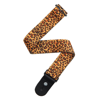 D'addario Planet Waves Leopard Woven Guitar Strap