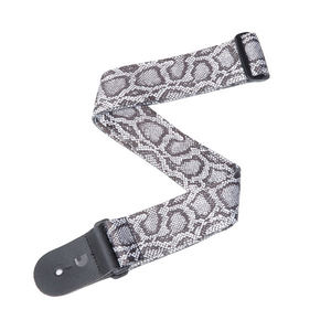 D'addario Planet Waves Sublimation Printed Snakeskin Woven Guitar Strap