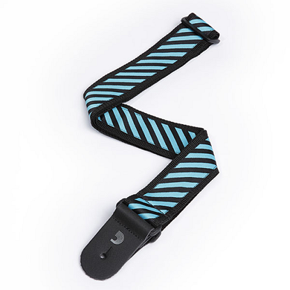 D'addario Planet Waves Indie Polypropylene Striped Jacquard Guitar Strap