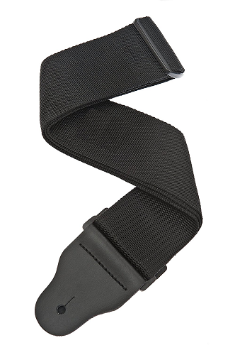 D'addario Planet Waves 3-INCH Wide Woven Black Bass Guitar Strap