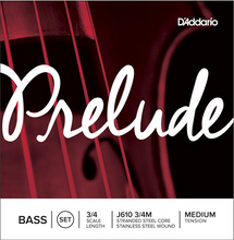 Load image into Gallery viewer, D&#39;addario Prelude Double Bass String SET, Medium Tension