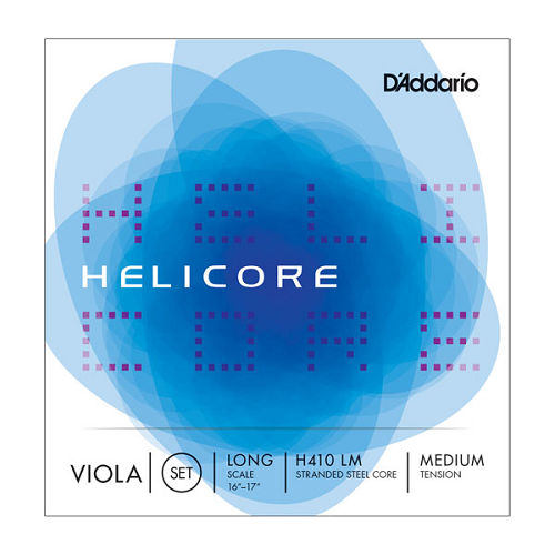 D'addario Helicore Viola String SET, Long Scale, Medium Tension