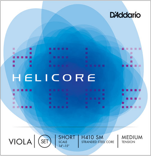 D'addario Helicore Viola String SET, Short Scale, Medium Tension