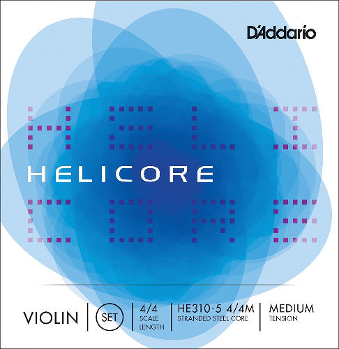 D'Addario Helicore Violin 5-String Set, 4/4 Scale