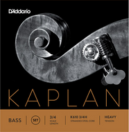 D'addario Kaplan Double Bass String SET, 3/4 Scale, Heavy Tension