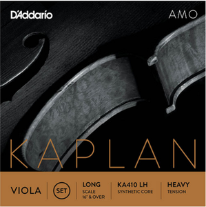D'addario Kaplan Amo Viola String SET, Long Scale, Heavy Tension