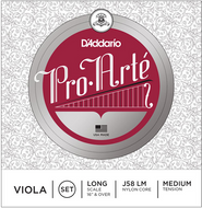 D'addario Pro-Arte Viola String SET, Long Scale, Medium Tension