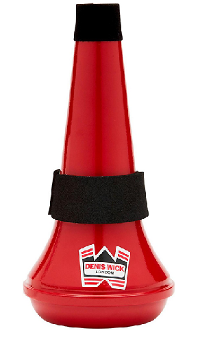 Denis Wick Trombone Red Aluminum Travel Mute / DW5582