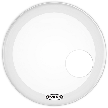 Evans EQ3 Coated White Bass Drum Head - 18