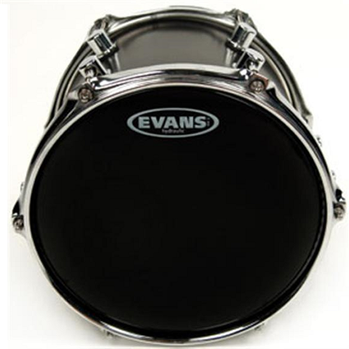 Evans Hydraulic Black Drum Head 8 Inch Weinermusic