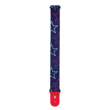 Load image into Gallery viewer, D&#39;addario Planet Waves Americana Woven Polyester Stars &amp; Stripes Guitar Strap