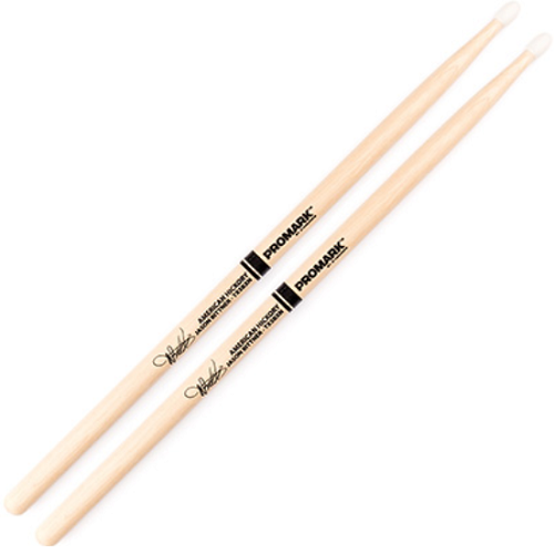 Promark Hickory 5BX Jason Bittner Nylon Tip Drum Set Sticks