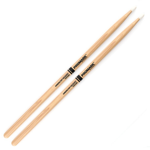 Promark Hickory 7A Nylon Tip Drum Set Sticks