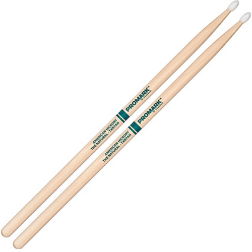 Promark Hickory 7A the Natural Nylon Tip Drum Set Sticks