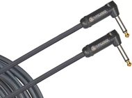 D'Addario American Stage Instrument Cable, Dual Right Angle, 10 ft - PW-AMSGRR-10
