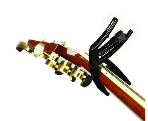 D'Addario Artist Drop Tune Capo, Adjustable Tension - PW-CP-15