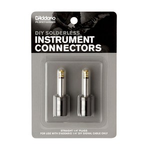 D'addario Planet Waves Cable Kit 1/4" Straight Plug - 2-PACK
