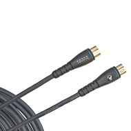 D'addario Planet Waves Gold Plated Custom Series Midi Cable, 5 Feet