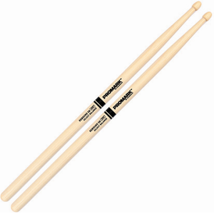 Promark Rebound 5B .595" Hickory Acorn Wood Tip Drum Set Sticks